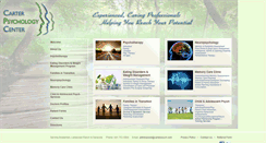 Desktop Screenshot of carterpsych.com